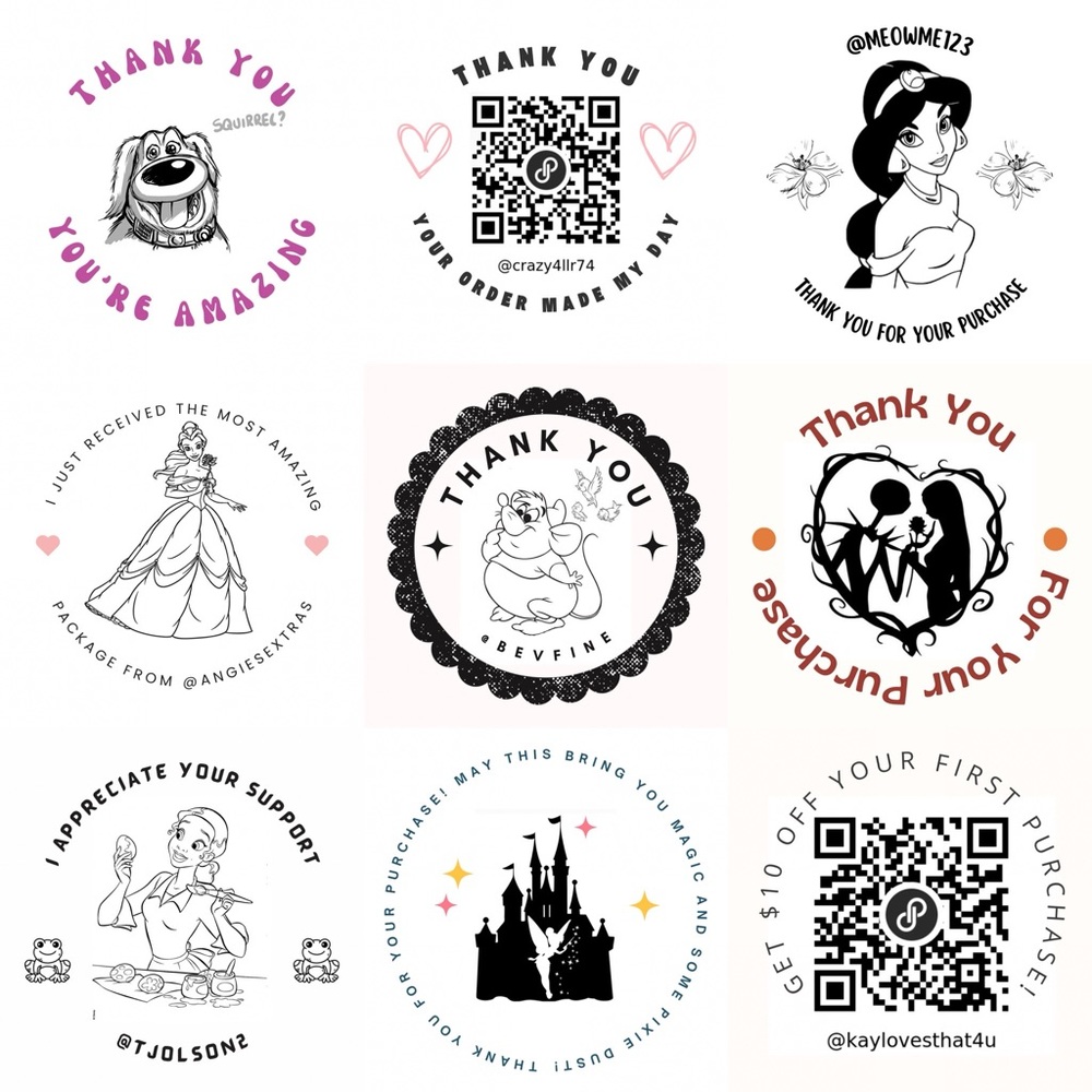 Custom Set of 100 2” Stickers - Picture 4 of 16